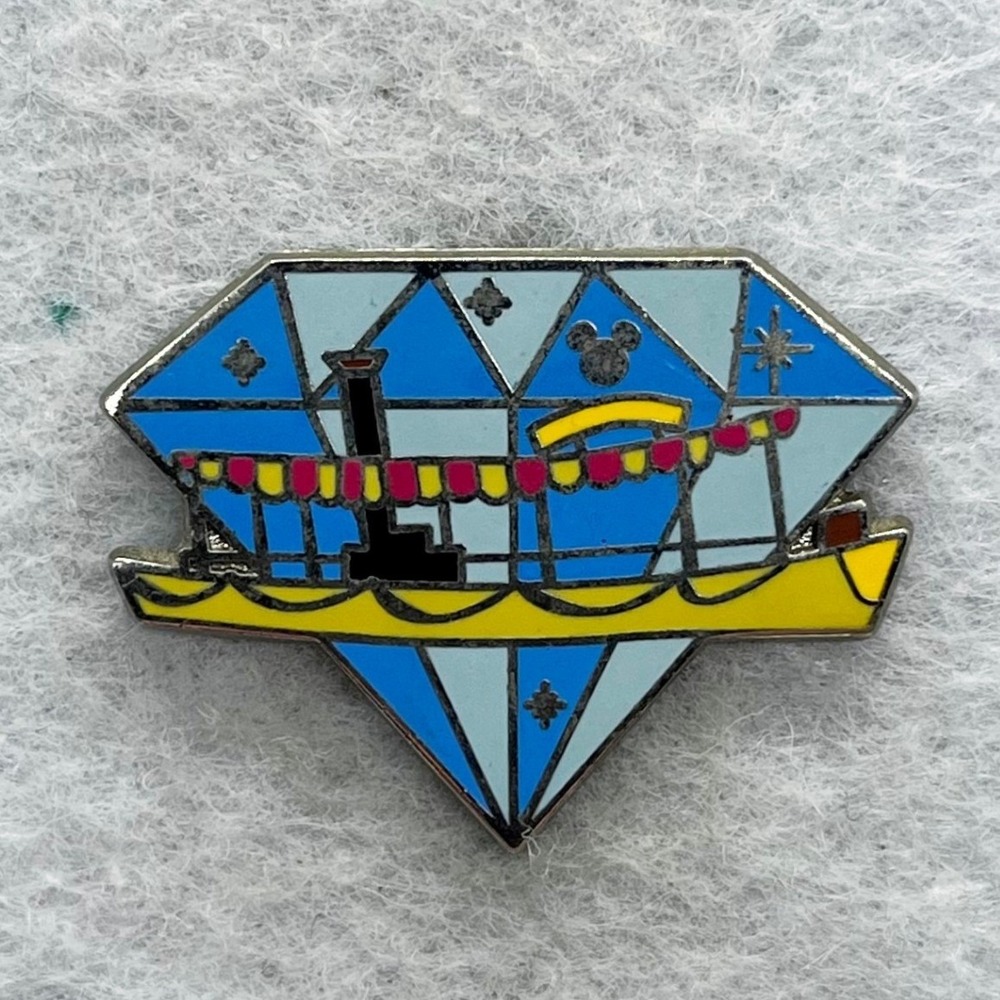 🔮 5/$25 Disney Diamond Celebration Attractions Jungle Cruise Pin